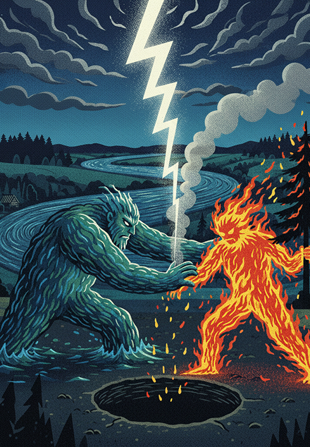 Norek i  Łognisty Chop