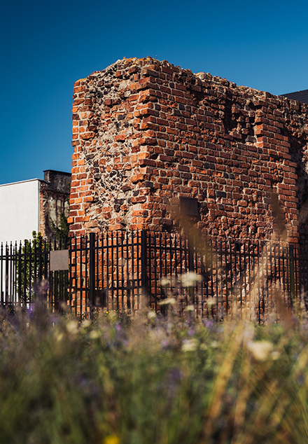 Szlak gotyku ceglanego. Mur miejski