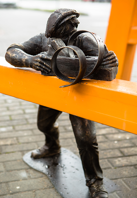 Rzeźba miejska Józek