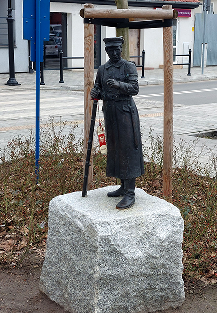 Rzeźba miejska Józef Powstaniec