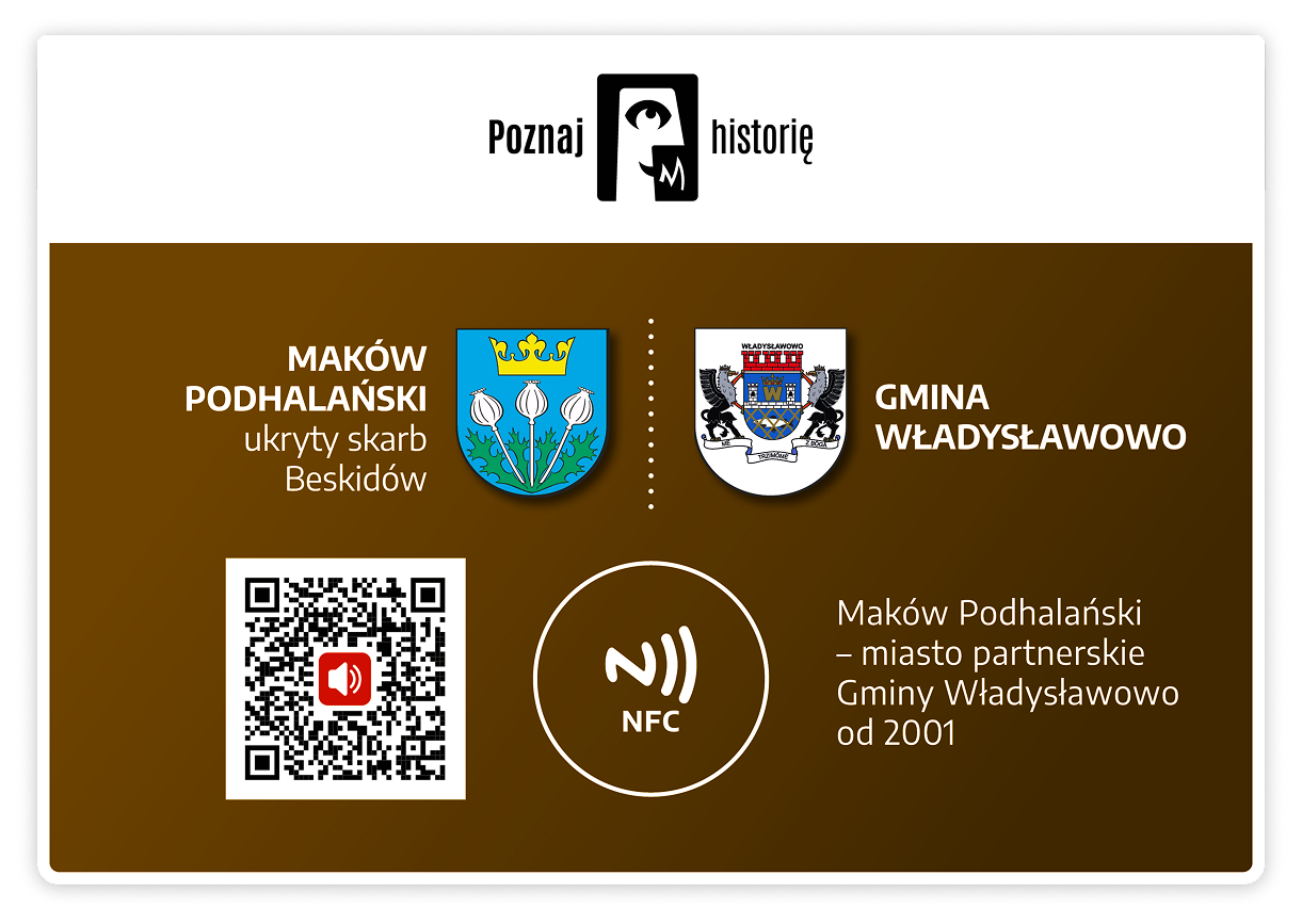 Tabliczka z QR kodem