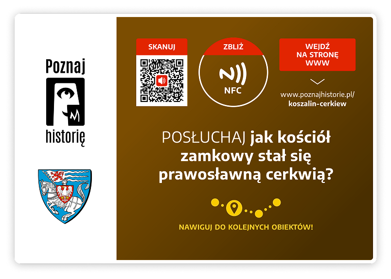 Tabliczka z QR kodem