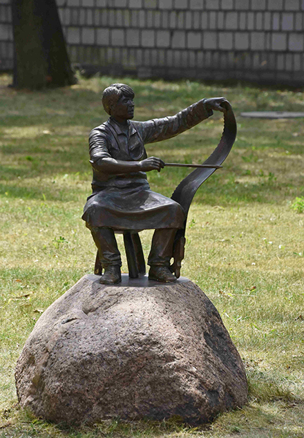 Rzeźba miejska Józef Muzykant