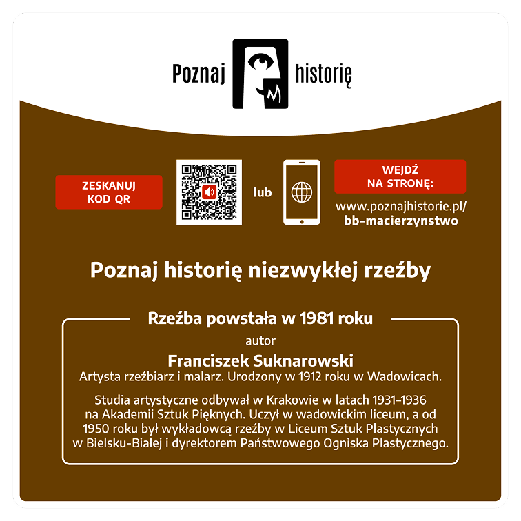 Tabliczka z QR kodem