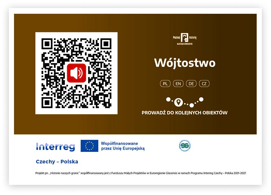 Tabliczka z QR kodem